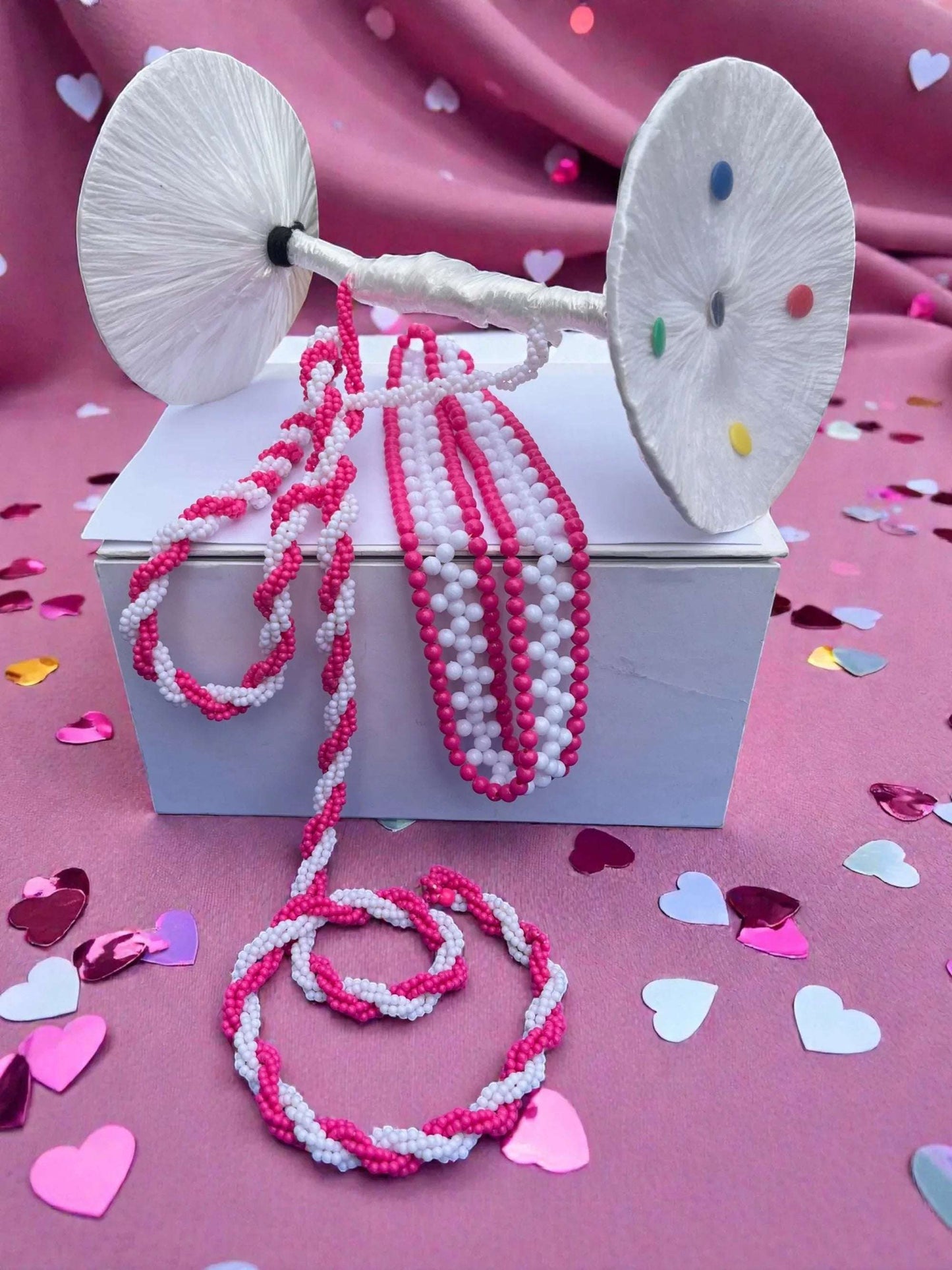 Venda Traditional Necklaces & Headbands (Satellites) - Various Colours - African Pride Collection