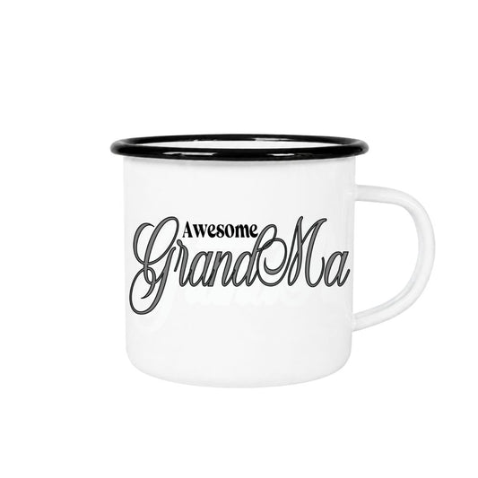 Awesome GrandMa Enamel Mug