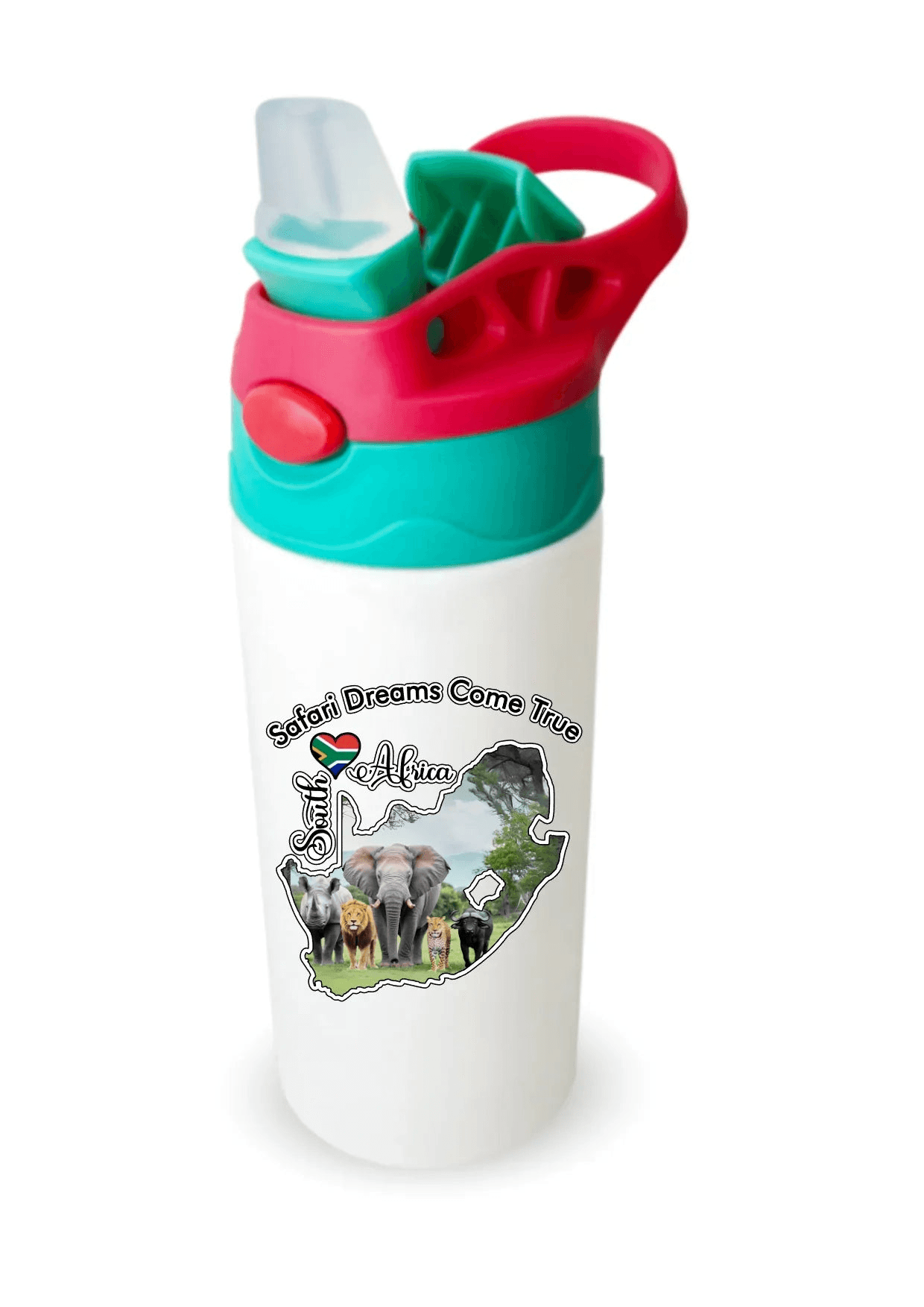 Kids Sippy Stainless Steel Cup - African Pride Collection