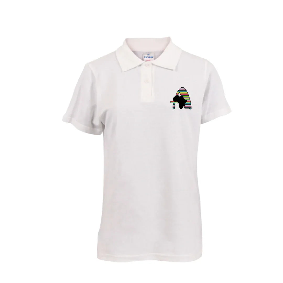 Ladies Golf Shirts - Africa Map - African Pride Collection