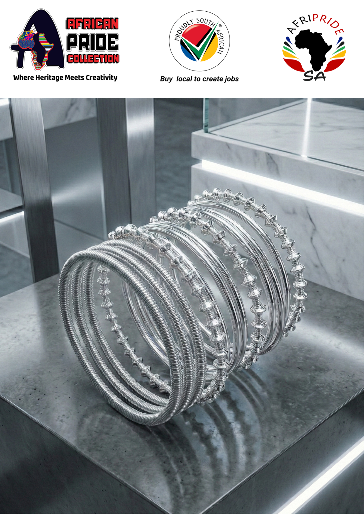 Handcrafted Venda Bangles – Authentic South African Heritage Jewellery