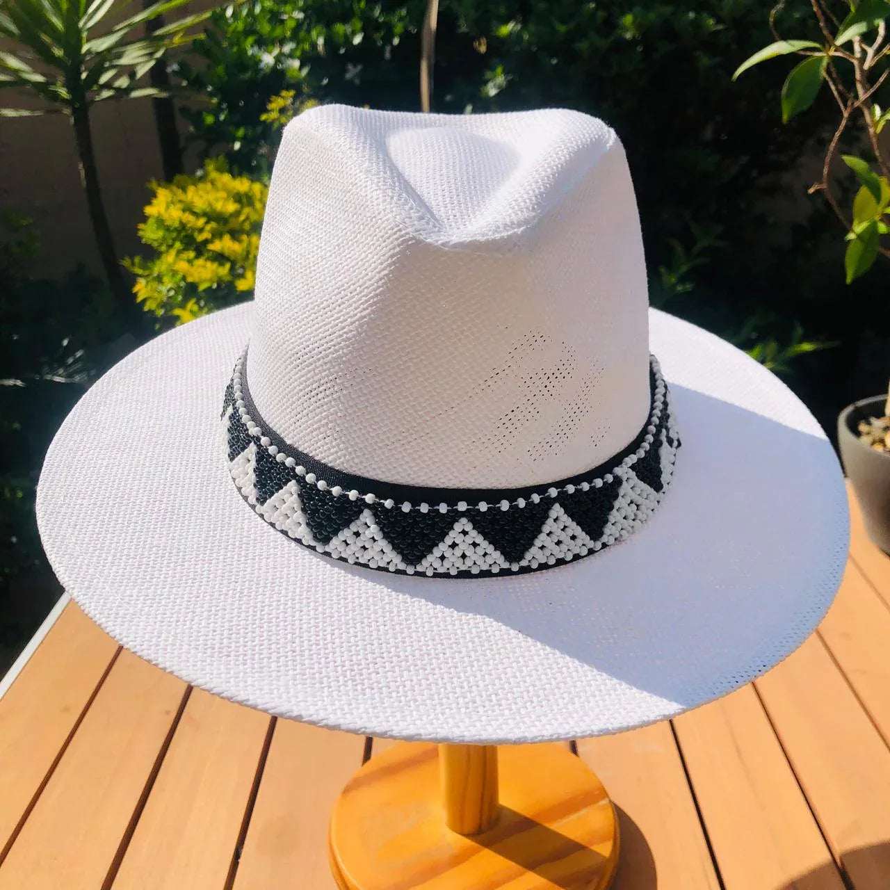 Panama Unisex Straw Fedora Hat for Stylish Sun Protection - African Pride Collection
