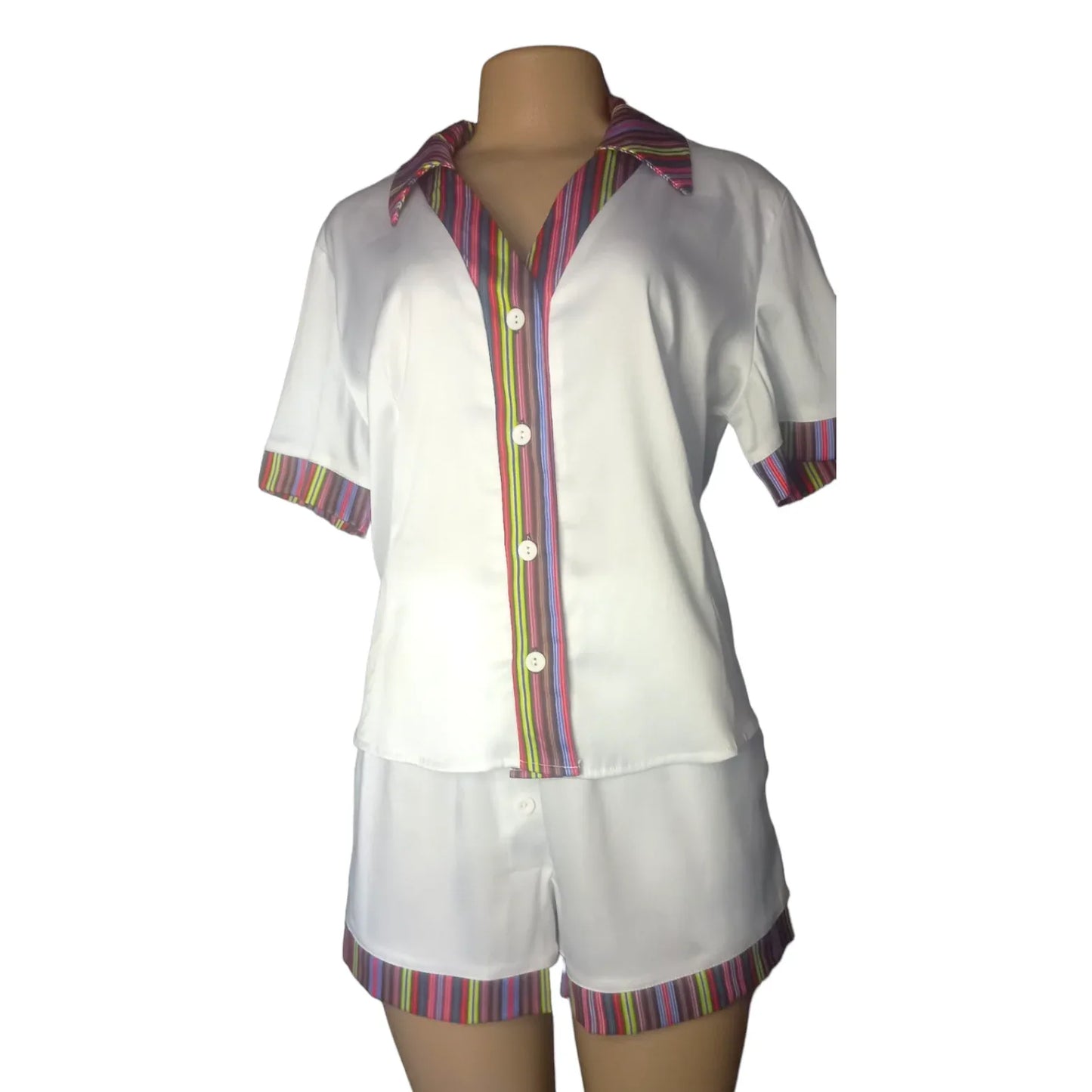 Mukololo Sleepwear – Where Comfort Meets Style - Cream White - African Pride Collection