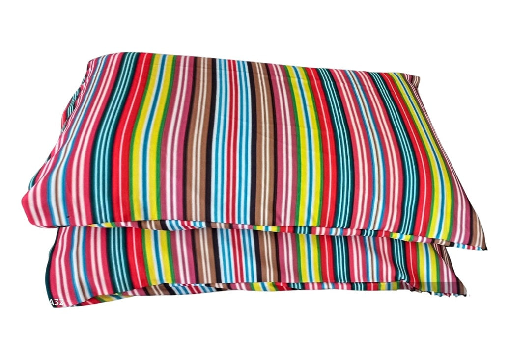 Striped Satin Pillowcases