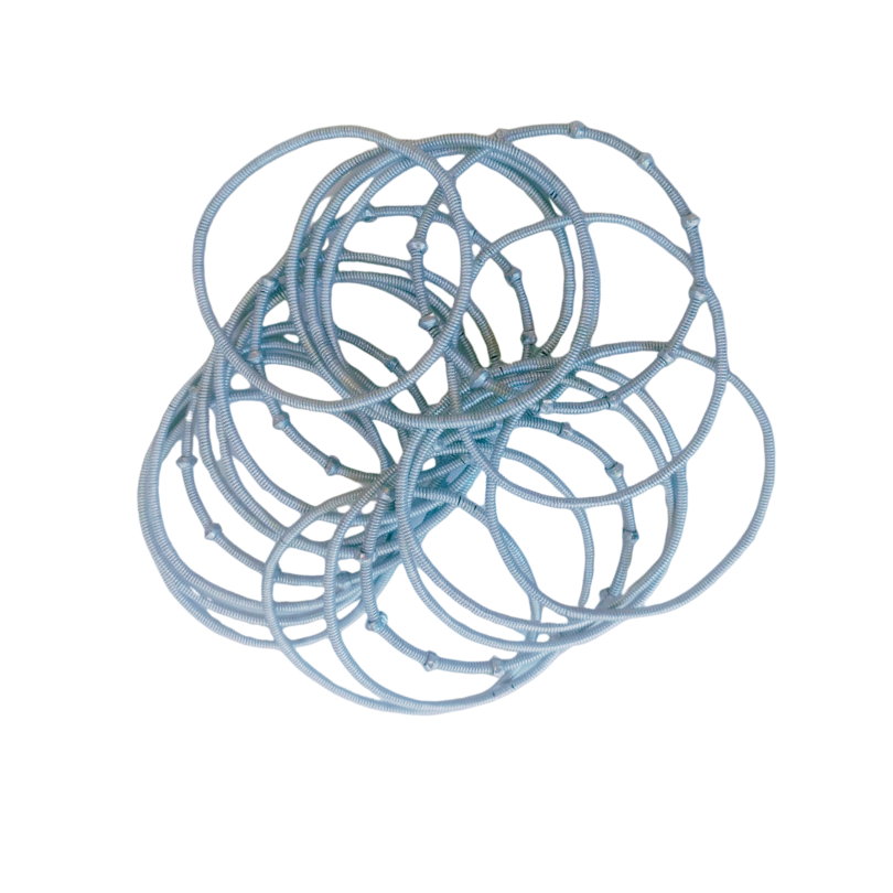 Handcrafted Venda Aluminium Bobble Bangles –African Heritage