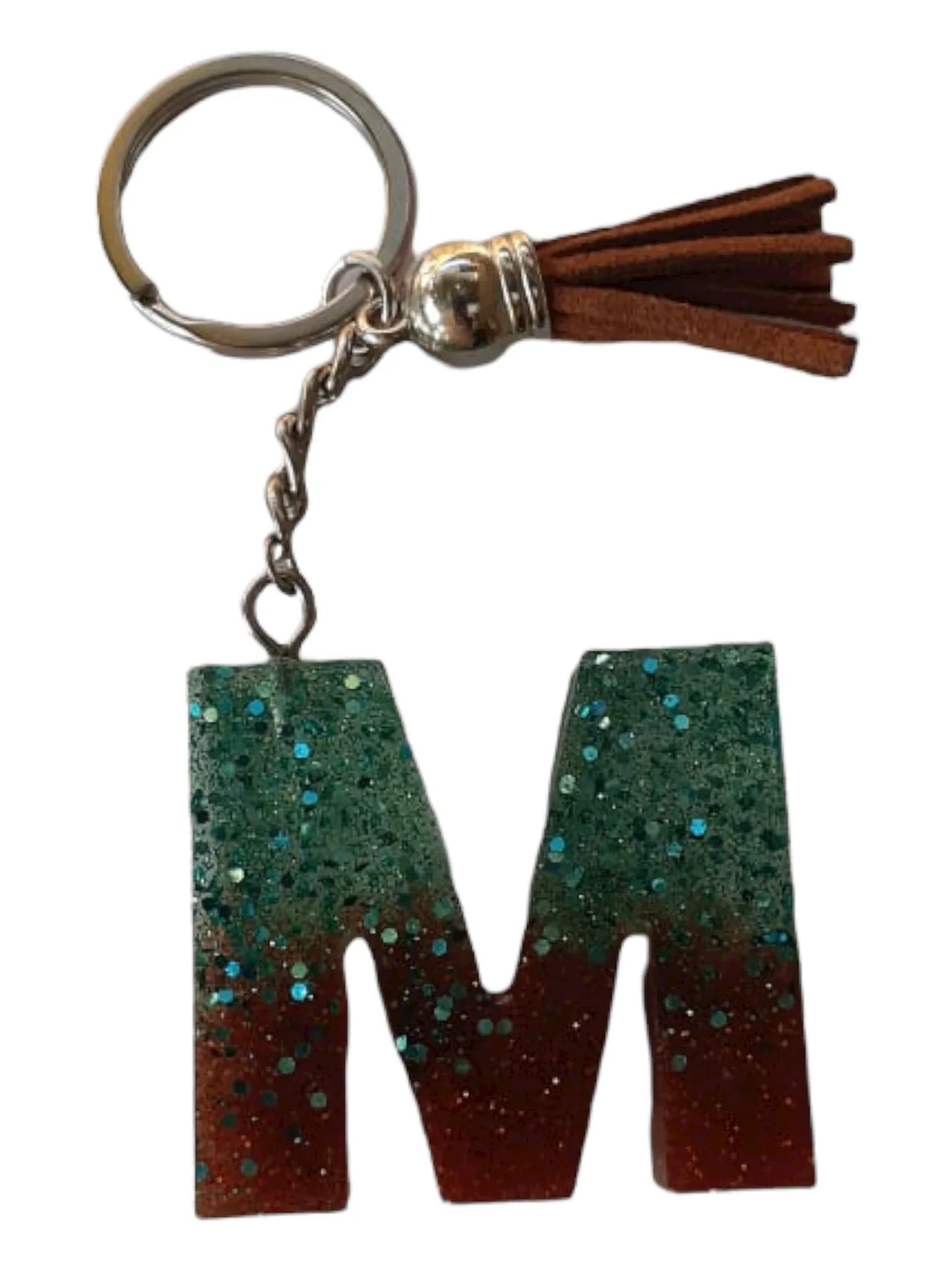 Alphabet Resin Keychain - African Pride Collection