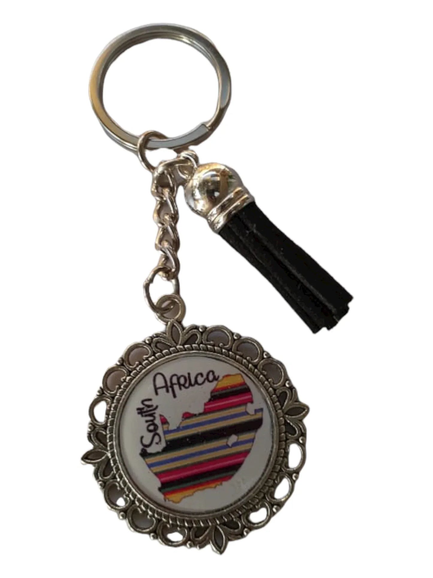 South Africa Map Keychain - African Pride Collection