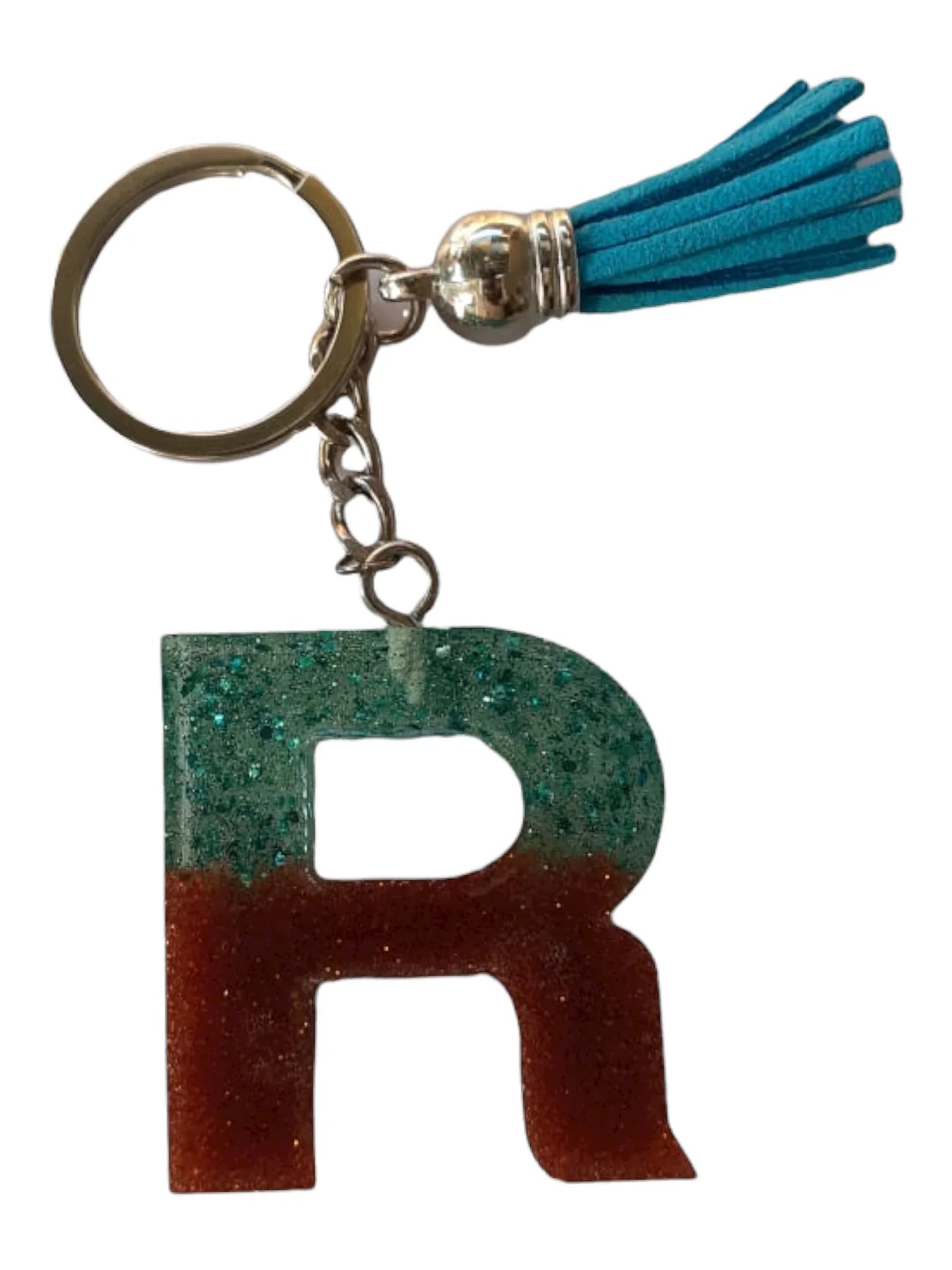 Alphabet Resin Keychain - African Pride Collection