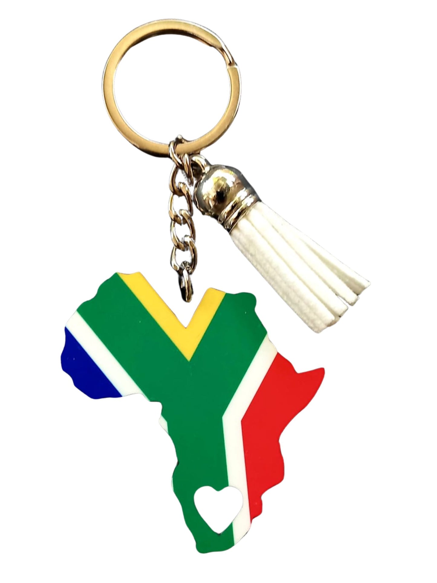 South Africa Flag-inspired Keyring