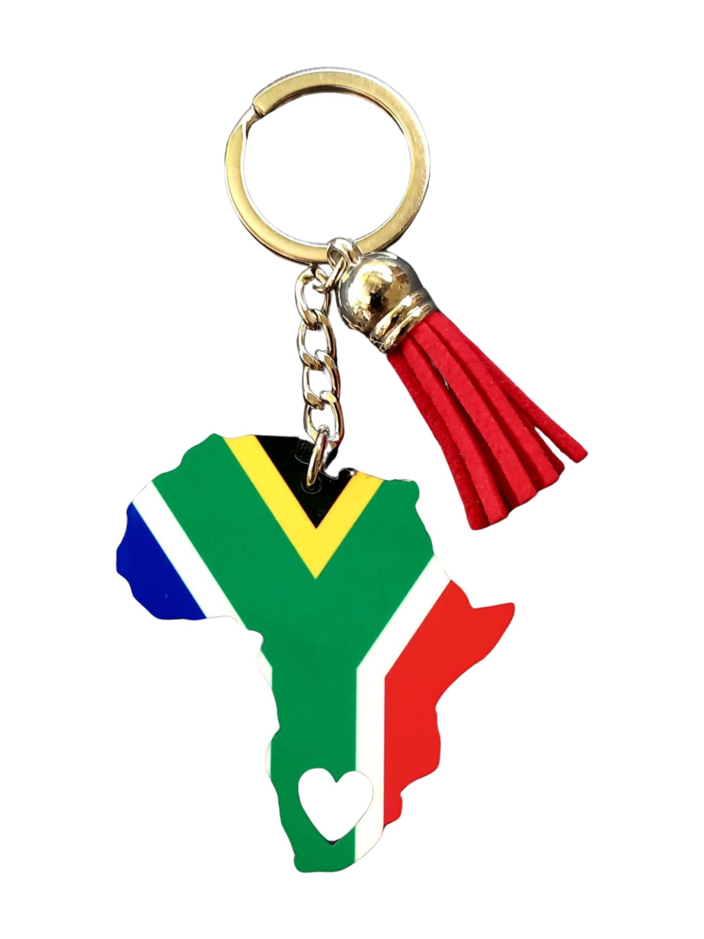 South Africa Flag-inspired Keyring