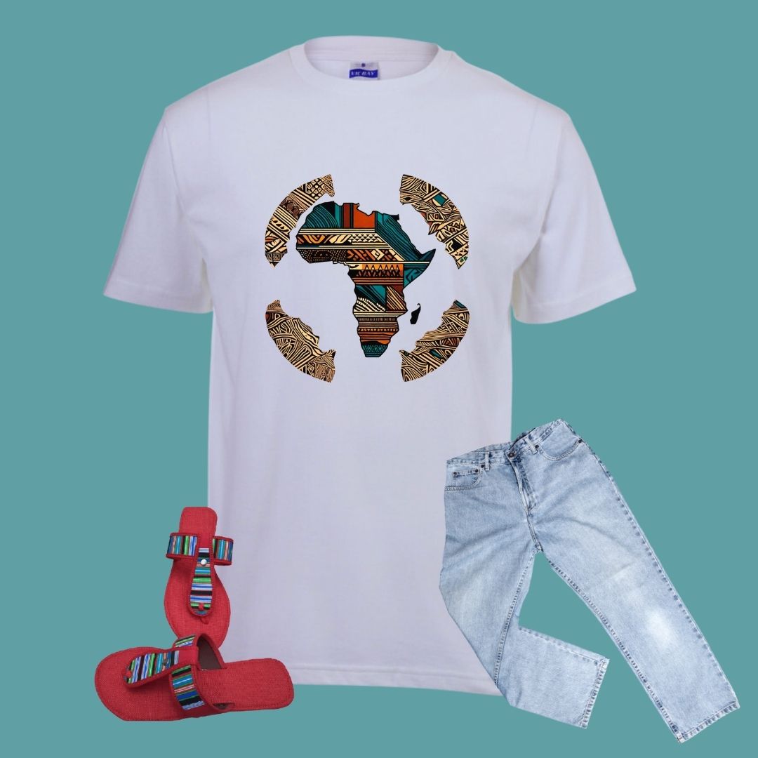 Africa Map T-Shirt - Unisex