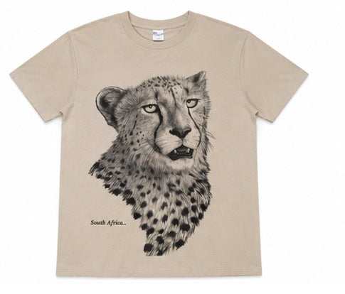 African wildlife T-shirt Collection - Hand-drawn