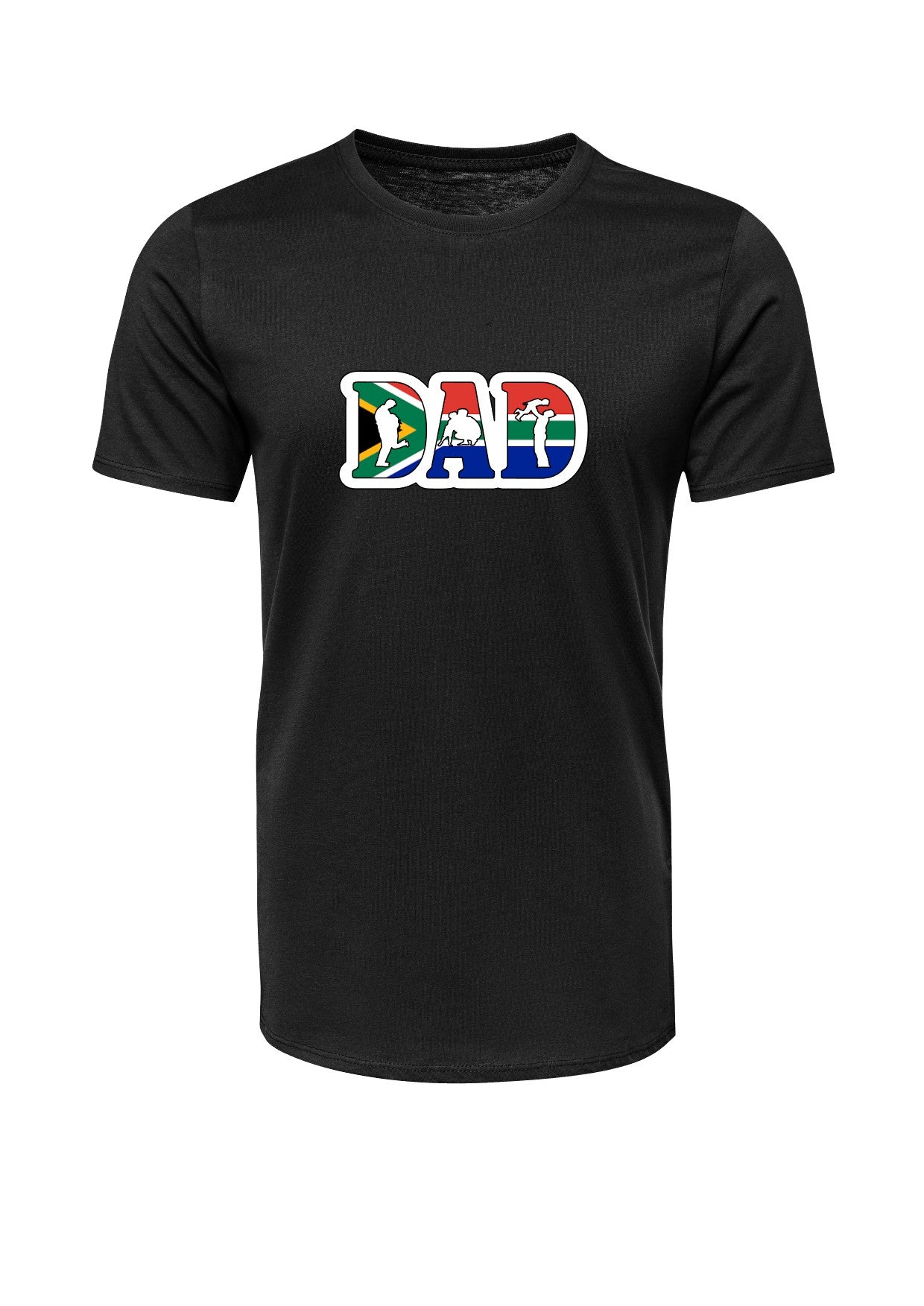 South Africa Flag  Colours T-Shirt for DAD