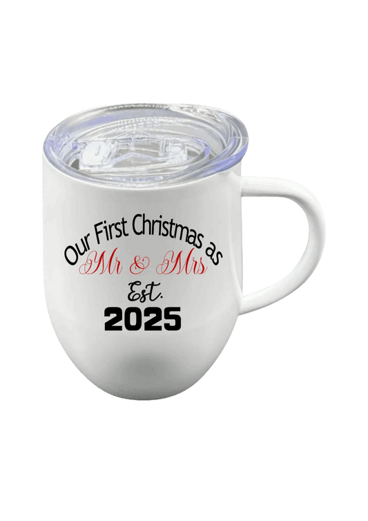 Steel Mug - First Chrismas - African Pride Collection