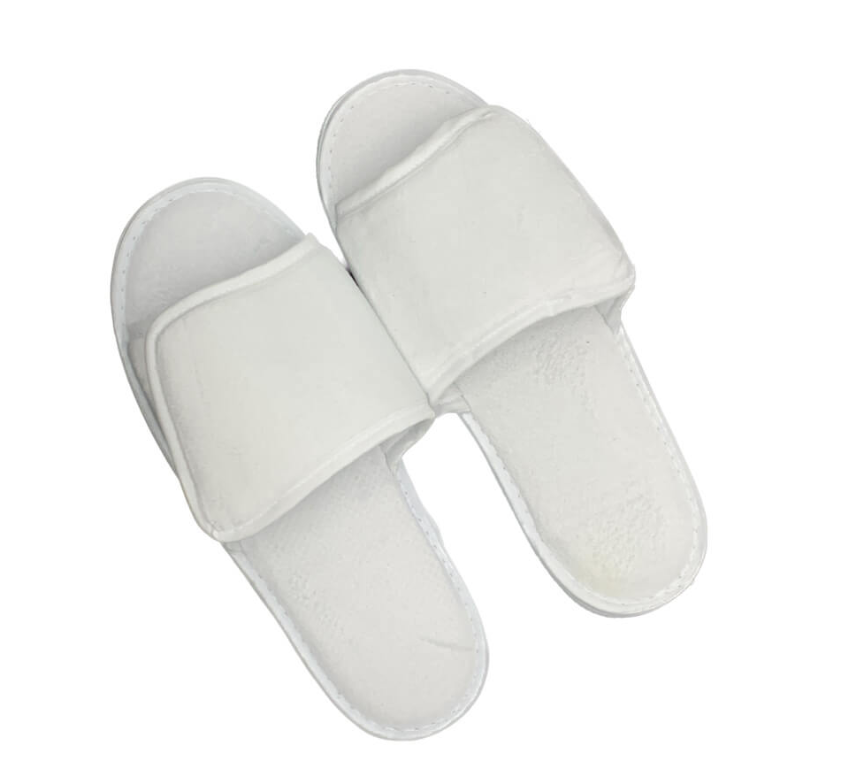 Premium Open-Toe Hotel Slippers (Customisable)