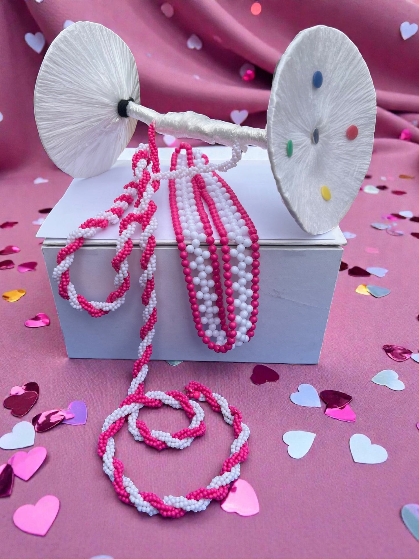 Venda Traditional Necklaces & Headbands (Satellites) - Various Colours