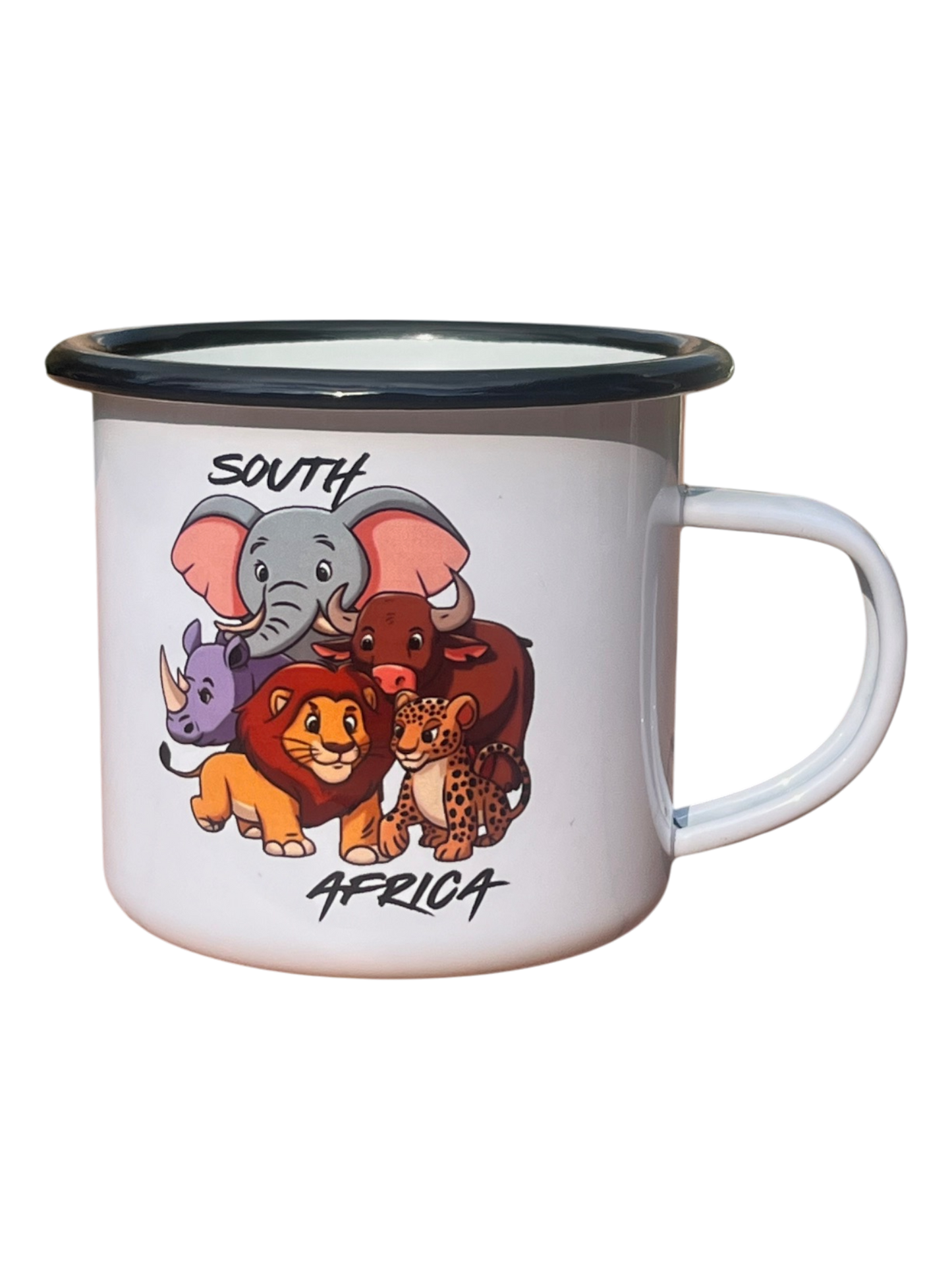 Customizable Vintage Enamel Mugs for Every Occasion