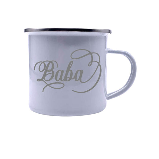 Baba Enamel Mug