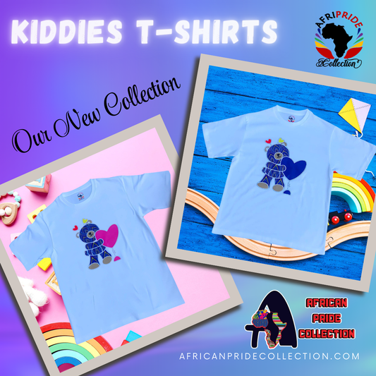 Kids TeddyBear and Heart T-shirt