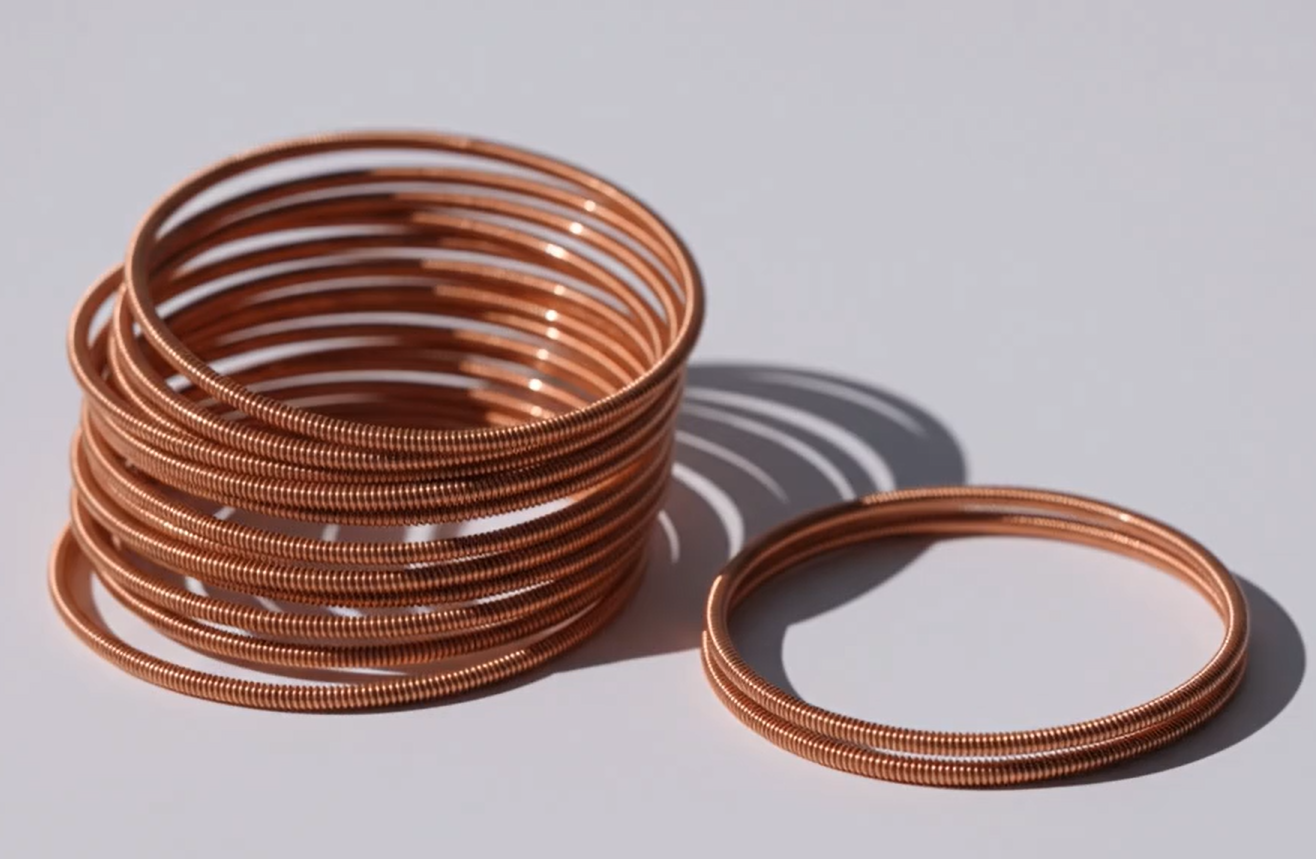 Copper/Rose Gold Venda Bangle: A Masterpiece of Tradition and Elegance