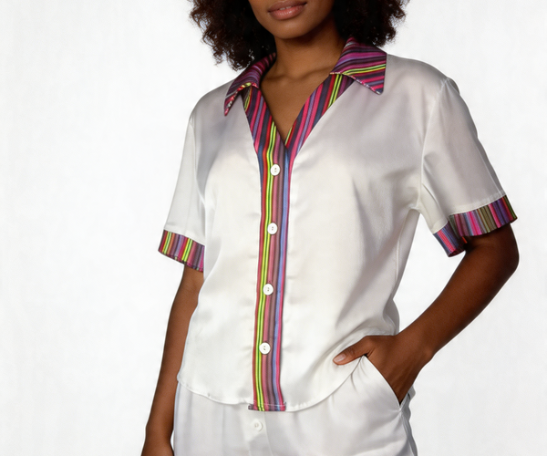 Mukololo Sleepwear – Where Comfort Meets Style - Cream White – African ...