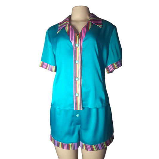 Mukololo Sleepwear - Turquoise