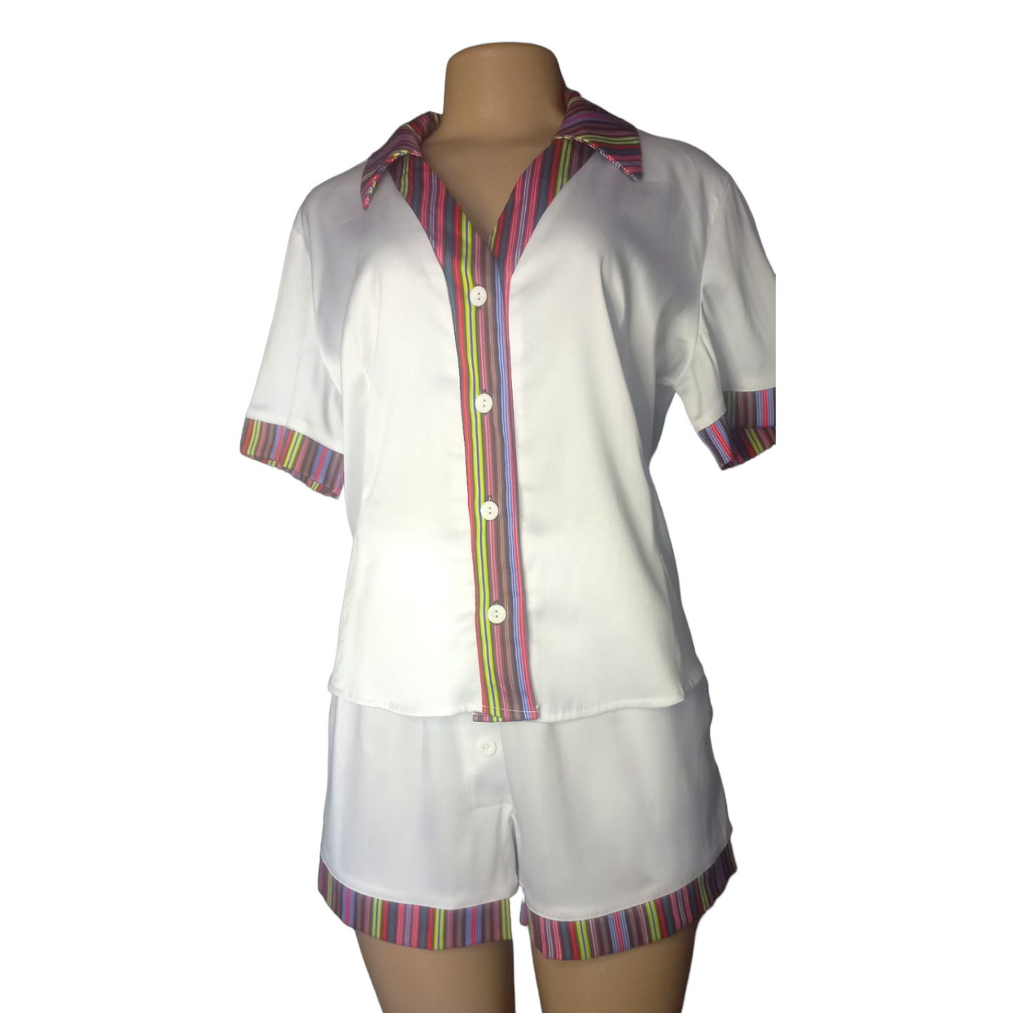 Mukololo Sleepwear set - Cream White