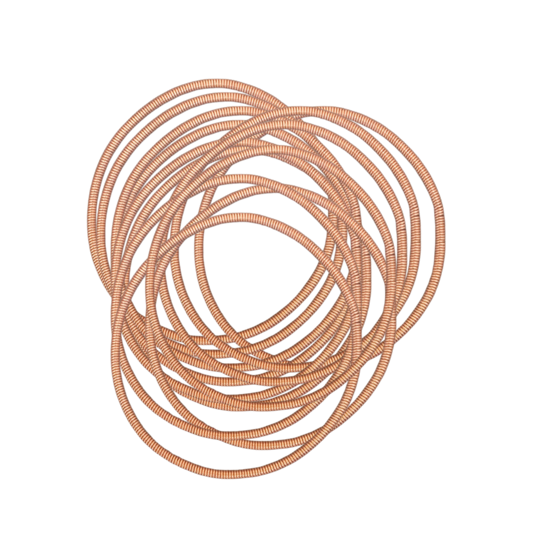 Copper/Rose Gold Venda Bangle: A Masterpiece of Tradition and Elegance