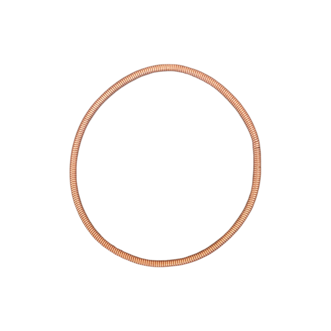 Copper/Rose Gold Venda Bangle: A Masterpiece of Tradition and Elegance