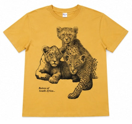 Kids' African wildlife T-shirt Collection - Hand-drawn