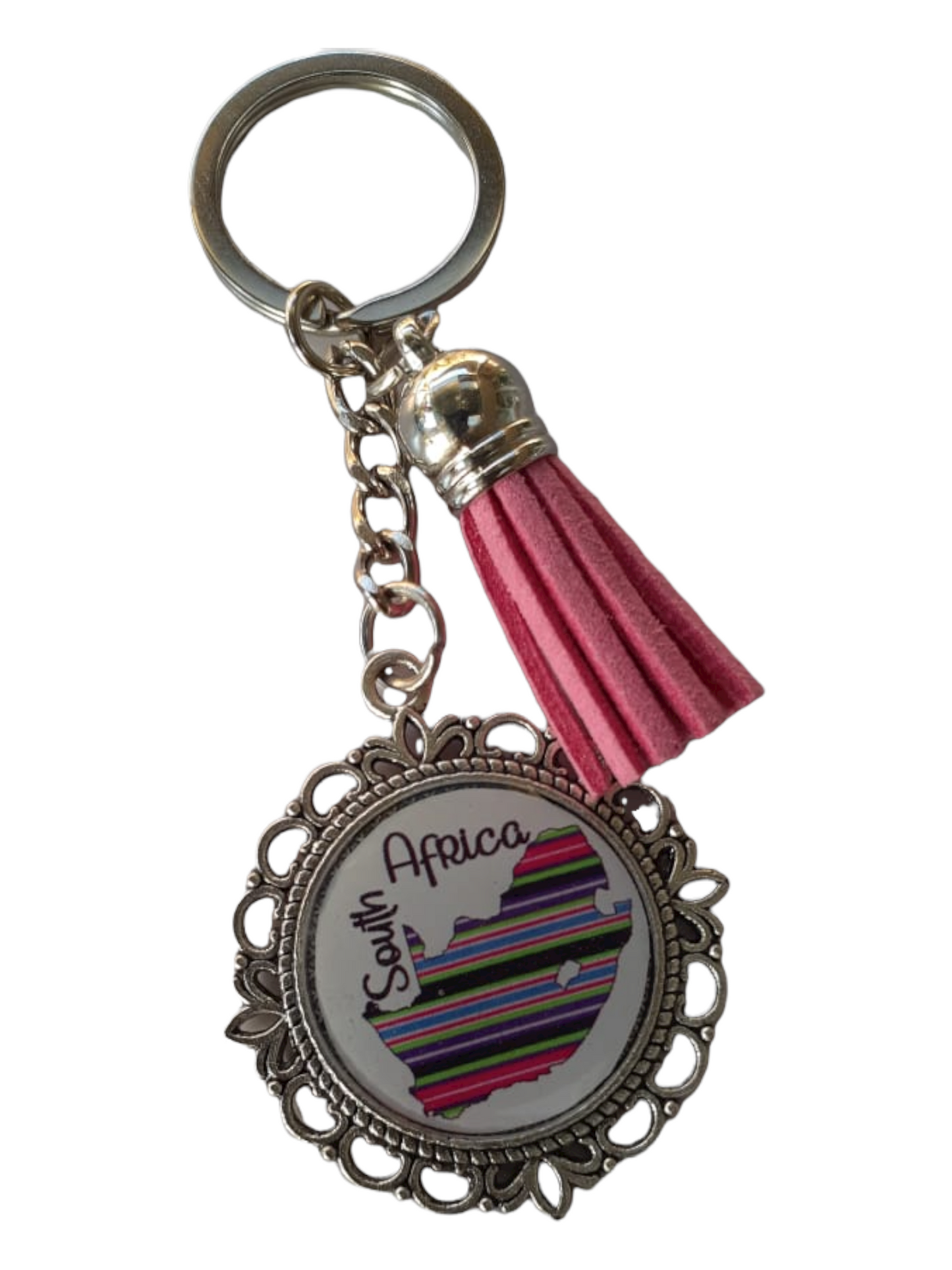 South Africa Map Keychain