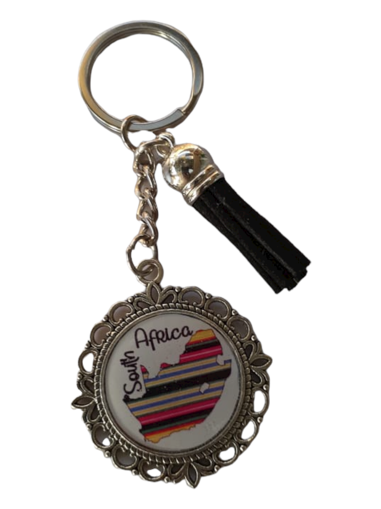 South Africa Map Keychain