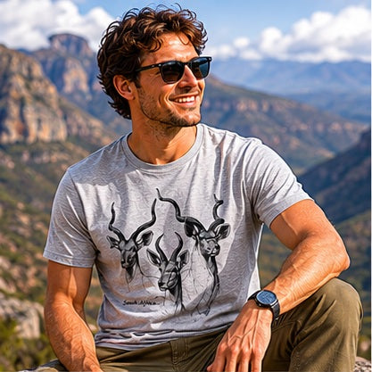 African wildlife T-shirt Collection - Hand-drawn
