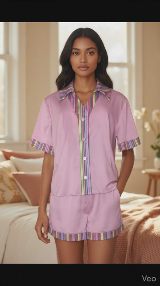 Mukololo Sleepwear Set - Rosegold